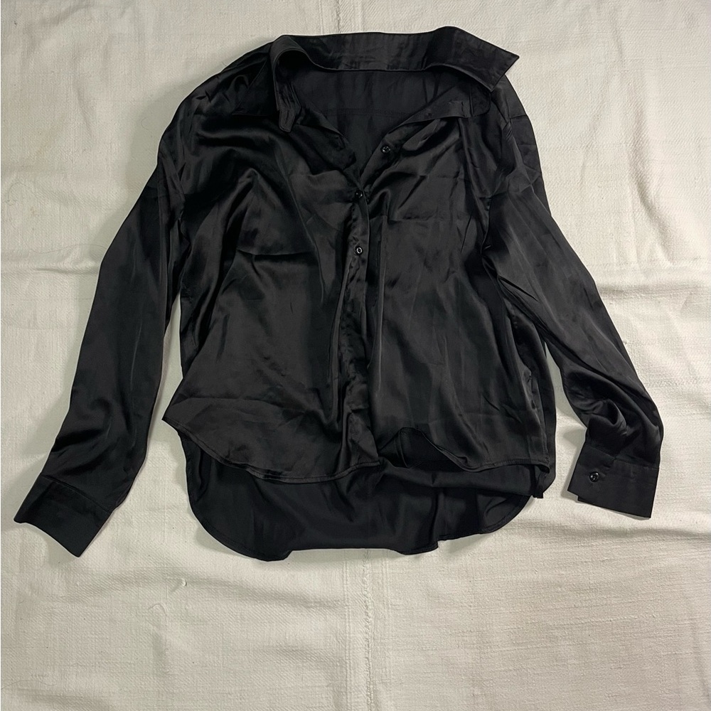 Black Button-Up Shirt
